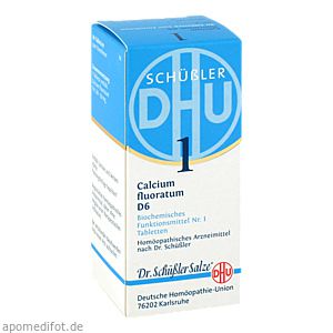 BIOCHEMIE DHU 1 Calcium fluoratum D 6 Tabletten