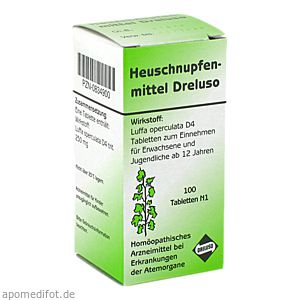 HEUSCHNUPFENMITTEL Dreluso Tabletten