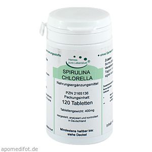 SPIRULINA+CHLORELLA Tabletten