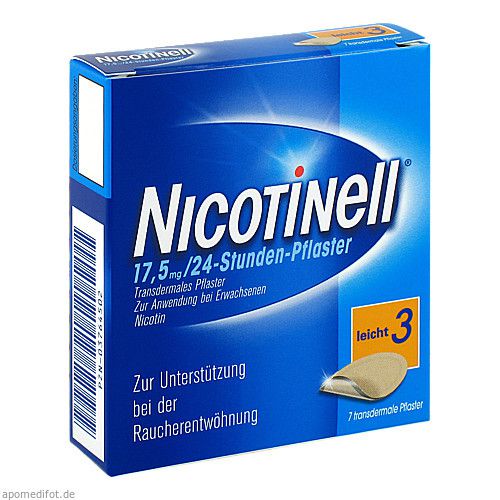 NICOTINELL 7 mg/24-Stunden-Pflaster 17,5mg