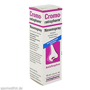 CROMO-RATIOPHARM Nasenspray konservierungsfrei