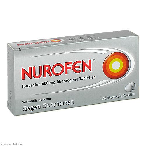NUROFEN Ibuprofen 400 mg überzogene Tabletten