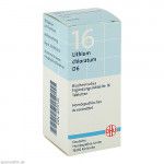 BIOCHEMIE DHU 16 Lithium chloratum D 6 Tabletten