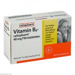 VITAMIN B6-RATIOPHARM 40 mg Filmtabletten