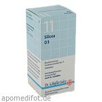 BIOCHEMIE DHU 11 Silicea D 3 Tabletten
