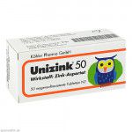 UNIZINK 50 magensaftresistente Tabletten