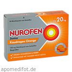 NUROFEN Junior Kaudragee Orange 100 mg