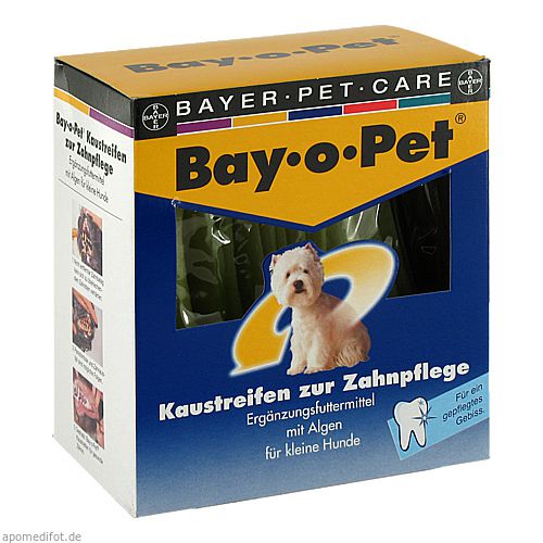 BAY O PET Zahnpfl.Kaustreif.f.kl.Hunde