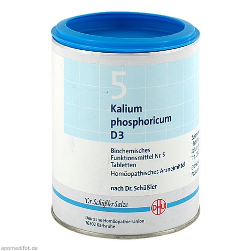 BIOCHEMIE DHU 5 Kalium phosphoricum D 3 Tabletten