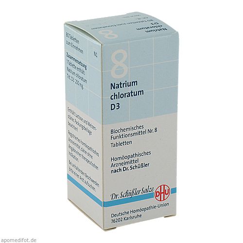 BIOCHEMIE DHU 8 Natrium chloratum D 3 Tabletten